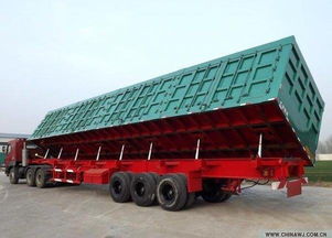 梁山縣專用掛車制造廠 側(cè)翻自卸車價格與高清圖片詳解